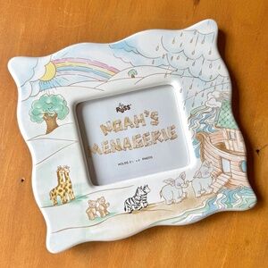 Noah's Ark Photo Frame, Baby Gift, Baby Shower